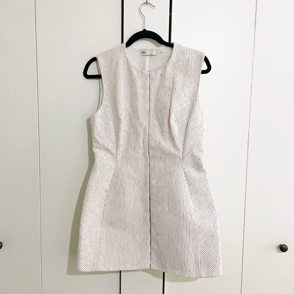 New Tory Burch Hook and Eye Tunic Dress - Picture 6 of 13